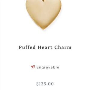 James Avery Heart Charm